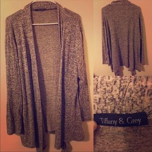 Open front cardigan